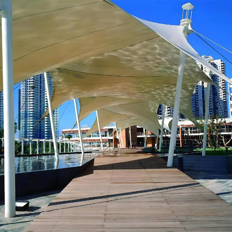 松潘县膜结构景观棚