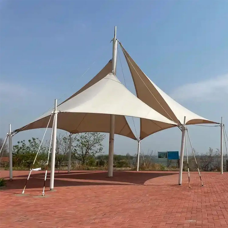 松潘县膜结构景观棚