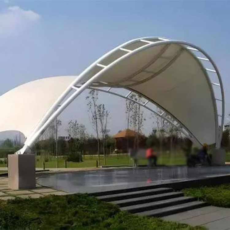 松潘县膜结构景观棚