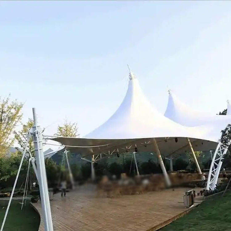 松潘县膜结构景观棚