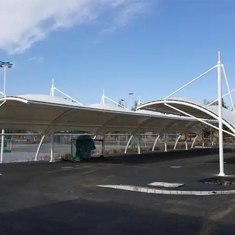 松潘县膜结构电动车棚