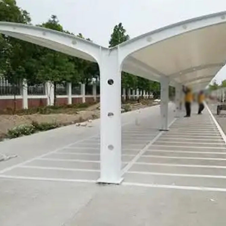 松潘县膜结构电动车棚